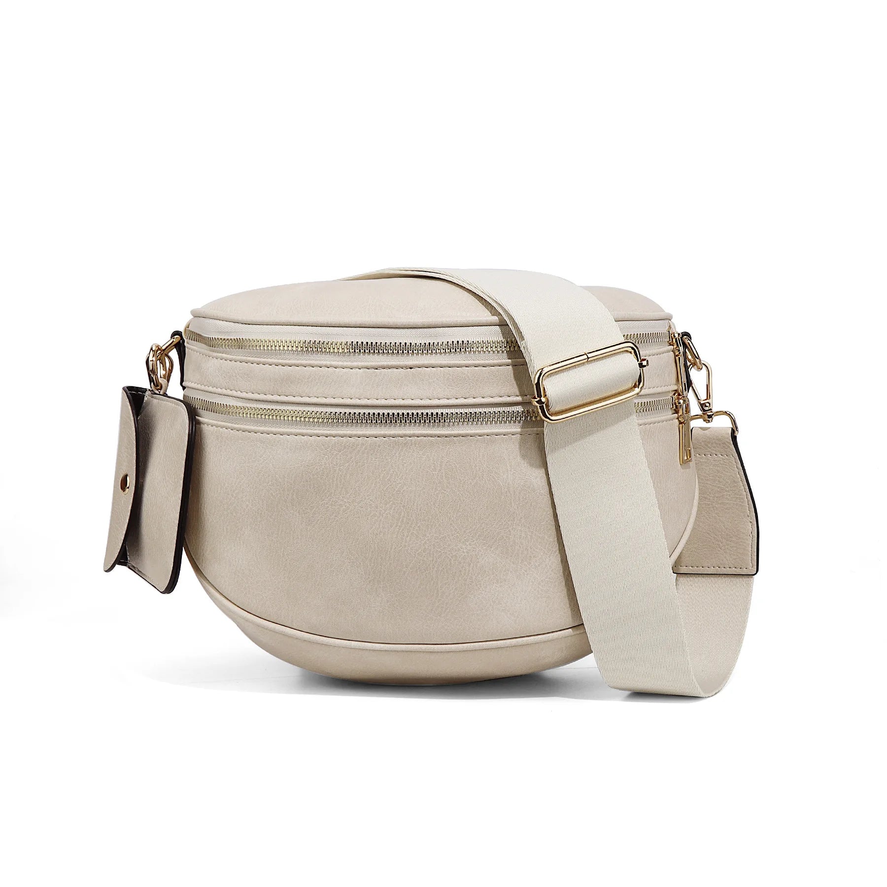 New checkered crossbody bag, shoulder bag, large-capacity shell bag