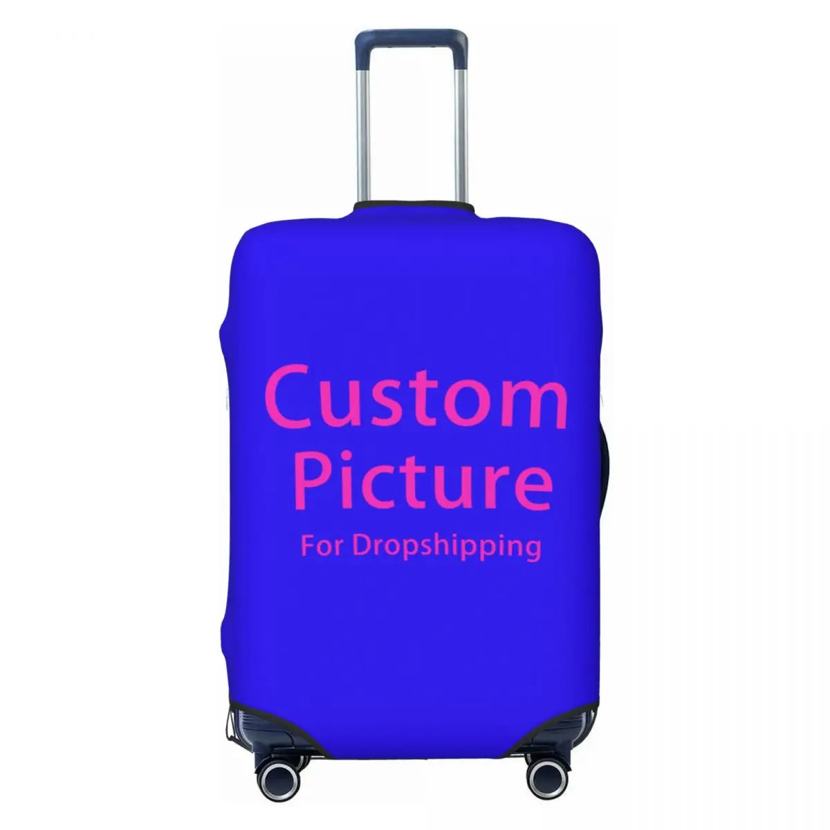Custom Customize Logo Luggage Cover Elastic Your Design Here Travel Suitcase Protective Covers Suit For 18-32 inch