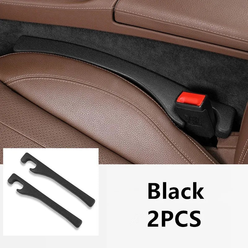 2× Car Seat Gap Filler Side Seam Plug Strip Leak-proof Filling Strip For All Car Model Wallet Phone Holder Auto Accessories
