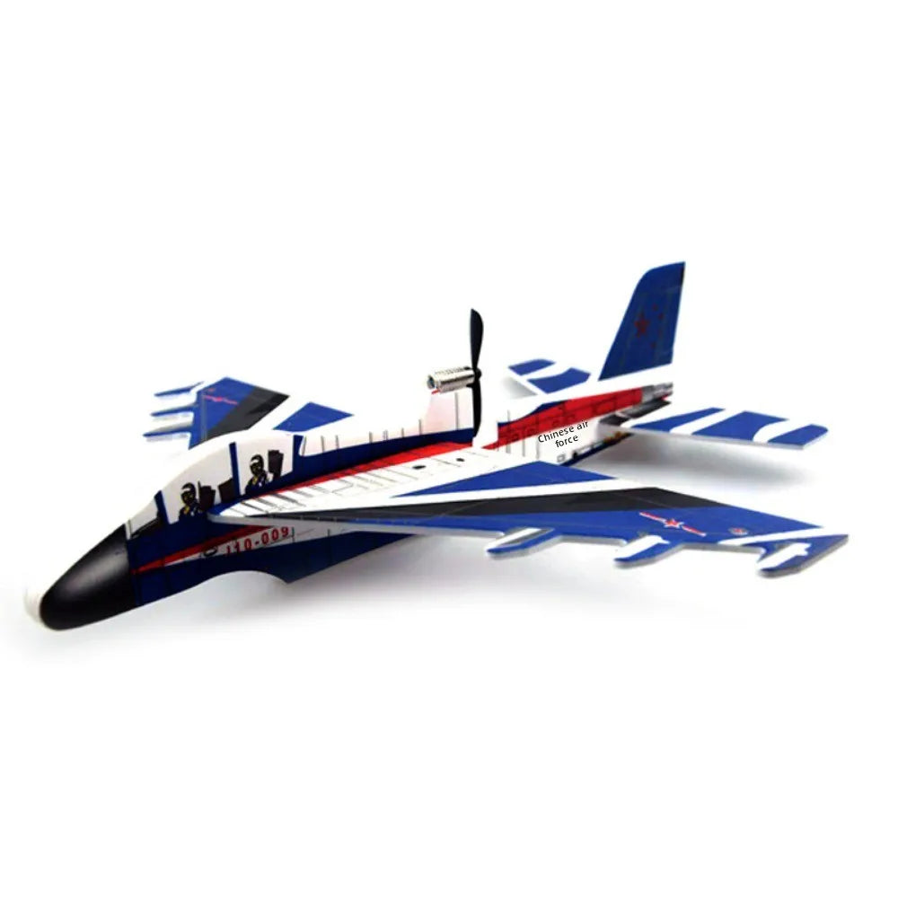 PP Foam Double Wing Airplane Ligthweight School Science Textbook Tool Glider Hand Throw Plane Electric Hand Thrown Aircraft