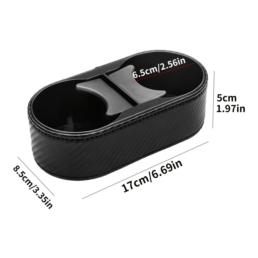 1 pc Car Cup Holder, Multifunctional Car Dashboard Storage Box, Extra Large, Thick, and Durable