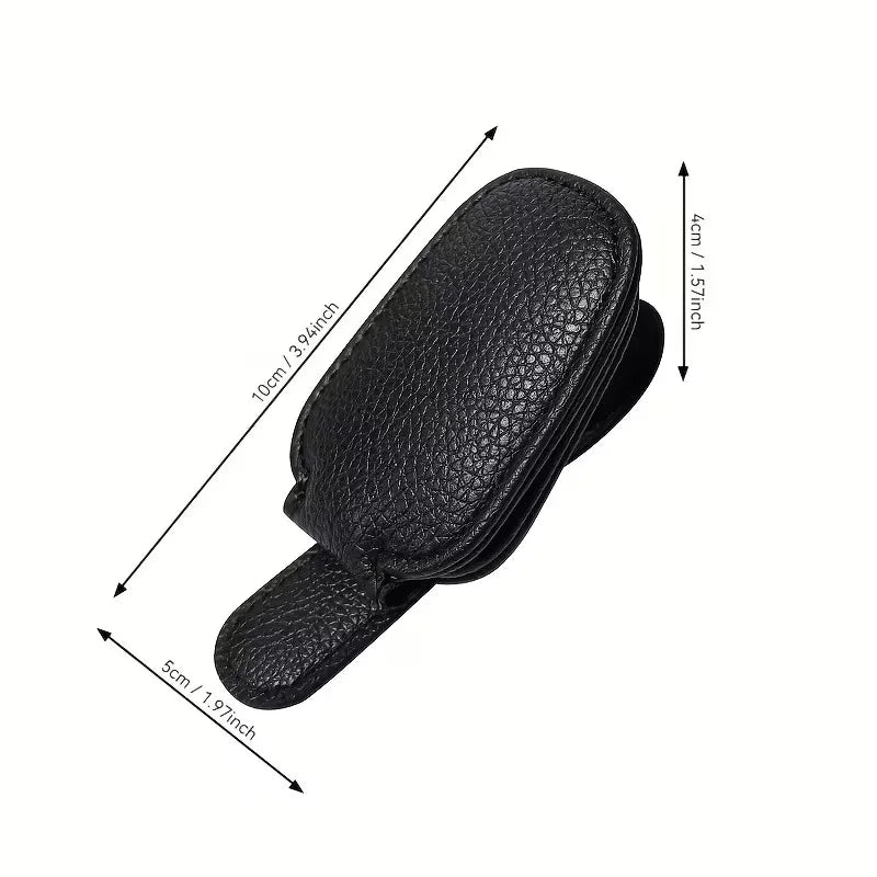 Universal car sunshade eyeglass clips  Sunglasses holders  Suitable for various cars, SUVs and trucks