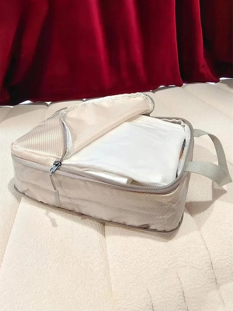 4/6PC Travel Set Storage Bags Clothes Digital Toiletries Shoes Organizer bag Student Dormitories Clothing Sorting Bags Packing C