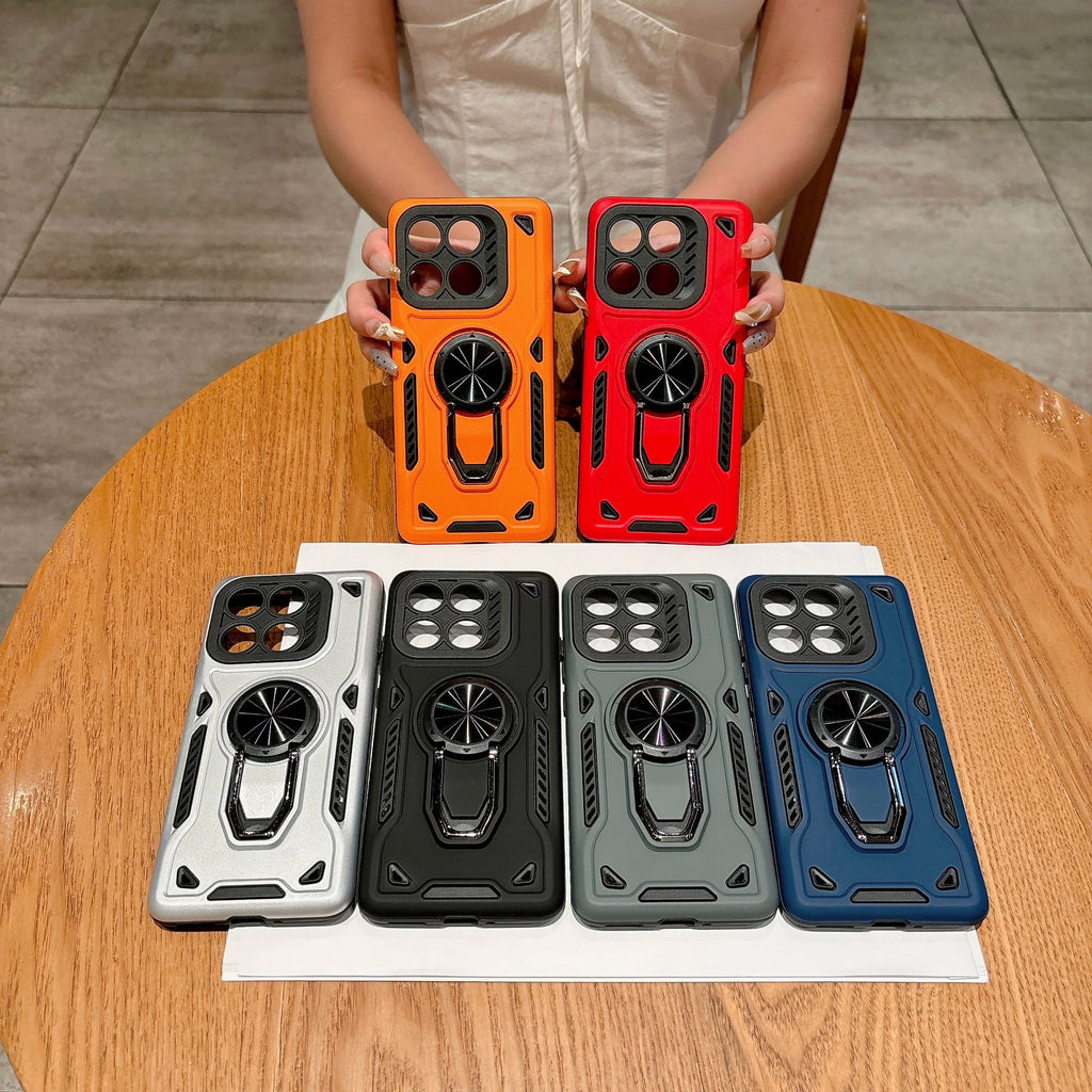 Magnetic Kickstand Phone Case for Motorola G86 G56 G06 Edge60 Pro 60 70 Heavy-duty Anti-fall Armor Protection Practical Cover