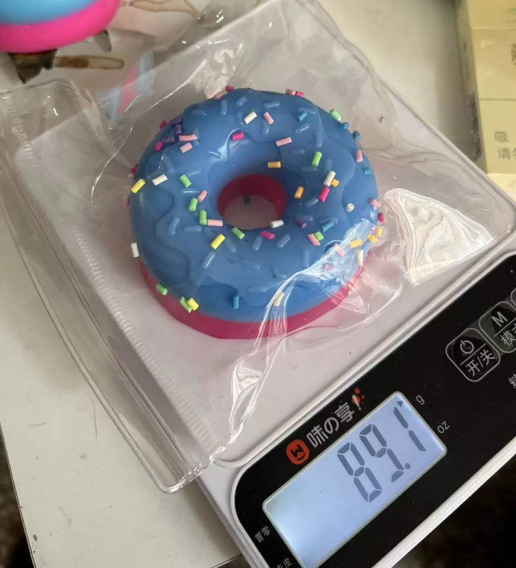 hot NeeDoh Dippin Dazzler Egg Donut prank stress relief toy soft glue vinyl squeeze toy Slow Rebound Pinch Ornament Relaxation