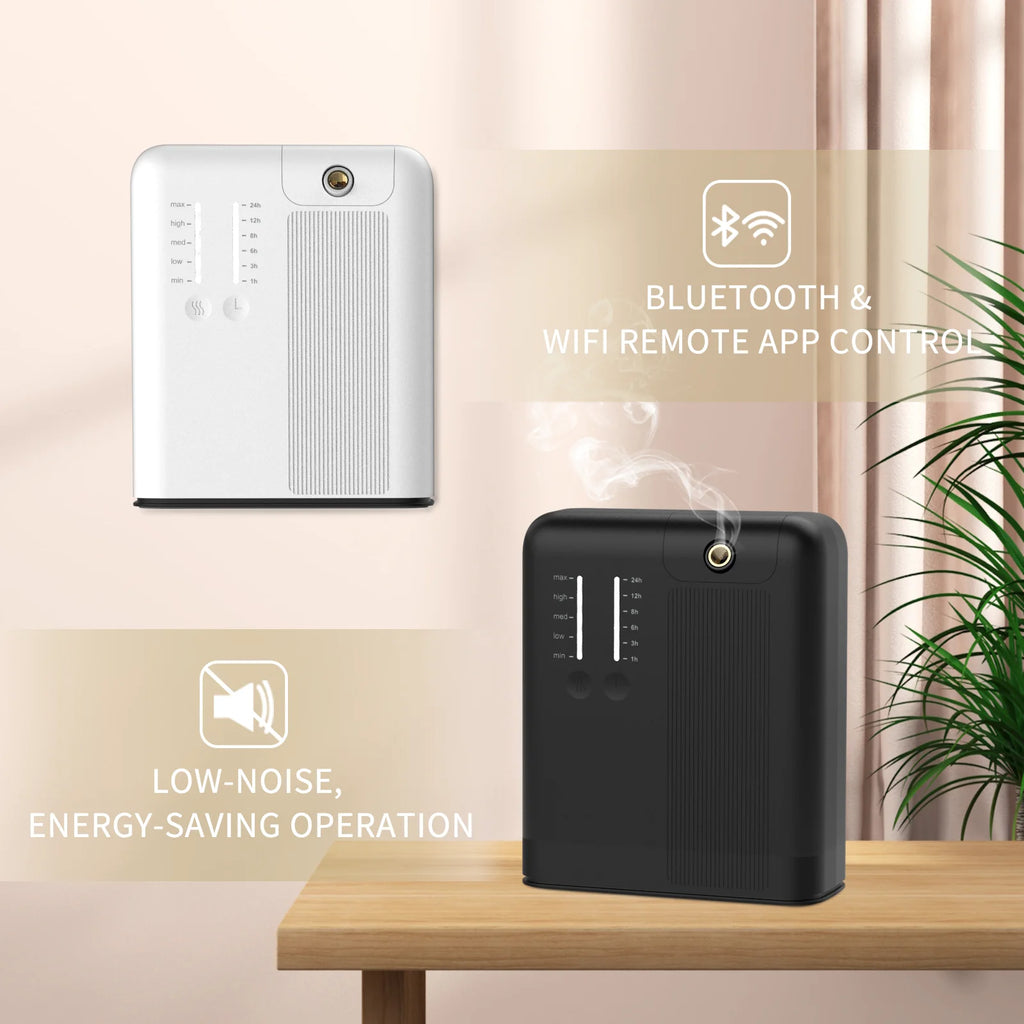 NAMSTE 500m³ Cold Air Scent Diffuser Room Fragrance Diffuser Wall Mounted Hotel Air Freshener Smart WiFi Perfume Oils Diffuser