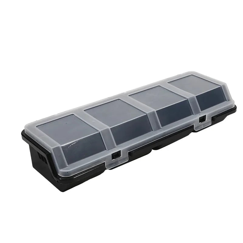 Convenient Multi-Compartment Screw and Small Parts Storage Box Durable Plastic Hardware and Jewelry Storage Box