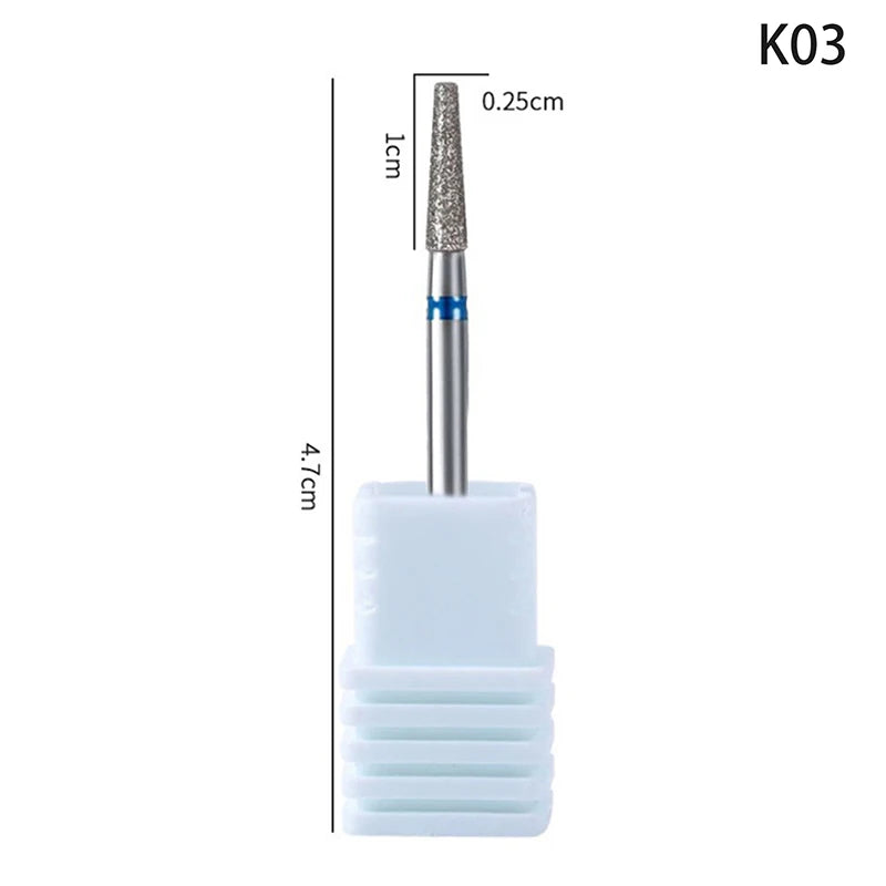 Hot Sale New Nail Drill Bit Mill Cutter All For Manicure Machine Bit Tools Accessories Cuticle Clean For Removing Nail Gel