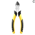 Heavy Duty 6" Combination Long Nose Side Cutter Cutting Pliers Wire Stripping Pliers Multifunctional Electrician Special Tools