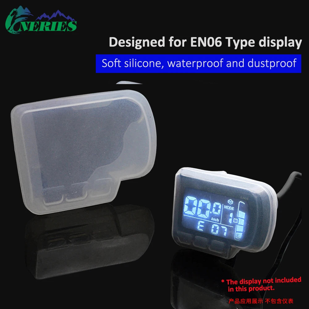 EN06 Display Silicone Protector Cover Waterproof & Dustproof Silicone Case for e-bike Display Dashboard E-bike Accessories