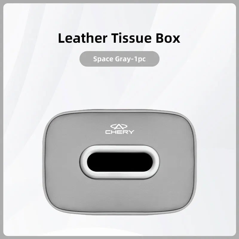 Car Tissue Storage Box Organizer Auto Accesories For Chery Tiggo 8 9 7 5 5X 3X Arrizo 8 5 Fulwin T9 A8 T8 T10 T6 A9 E05 QQ E5 E3