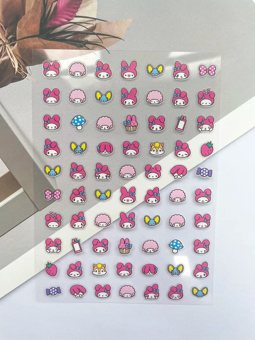 Pvc Super Mini Sanrio Hellokitty Delicious Food Luggage Tags Stickers Nail Art Durable Waterproof Diy Loptop Skateboard Guitar