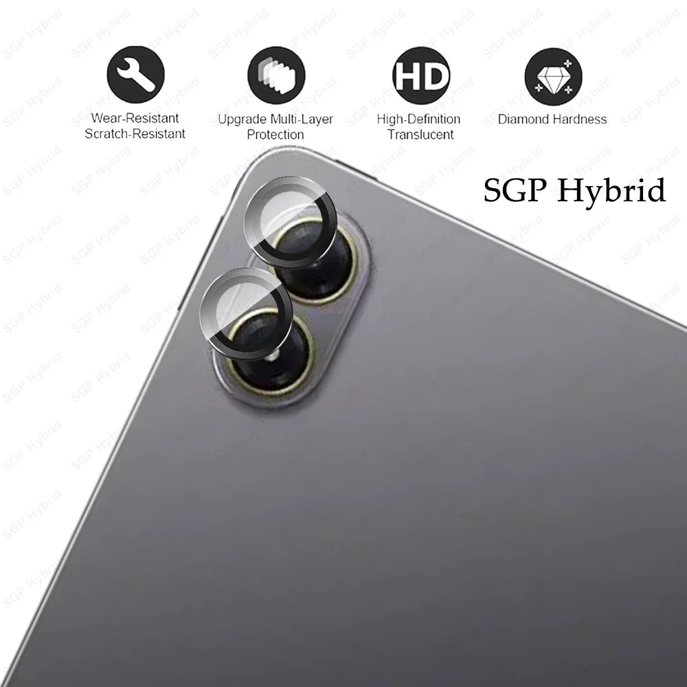 Aluminum Alloy Lens Glass Case For POCO Pad M1 3D HD Metal Ring Camera Protector POCOPadM1 Little PadM1 POCOPad M 1 Back Cover