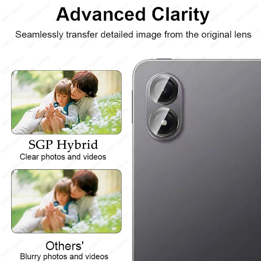 Aluminum Alloy Lens Glass Case For POCO Pad M1 3D HD Metal Ring Camera Protector POCOPadM1 Little PadM1 POCOPad M 1 Back Cover