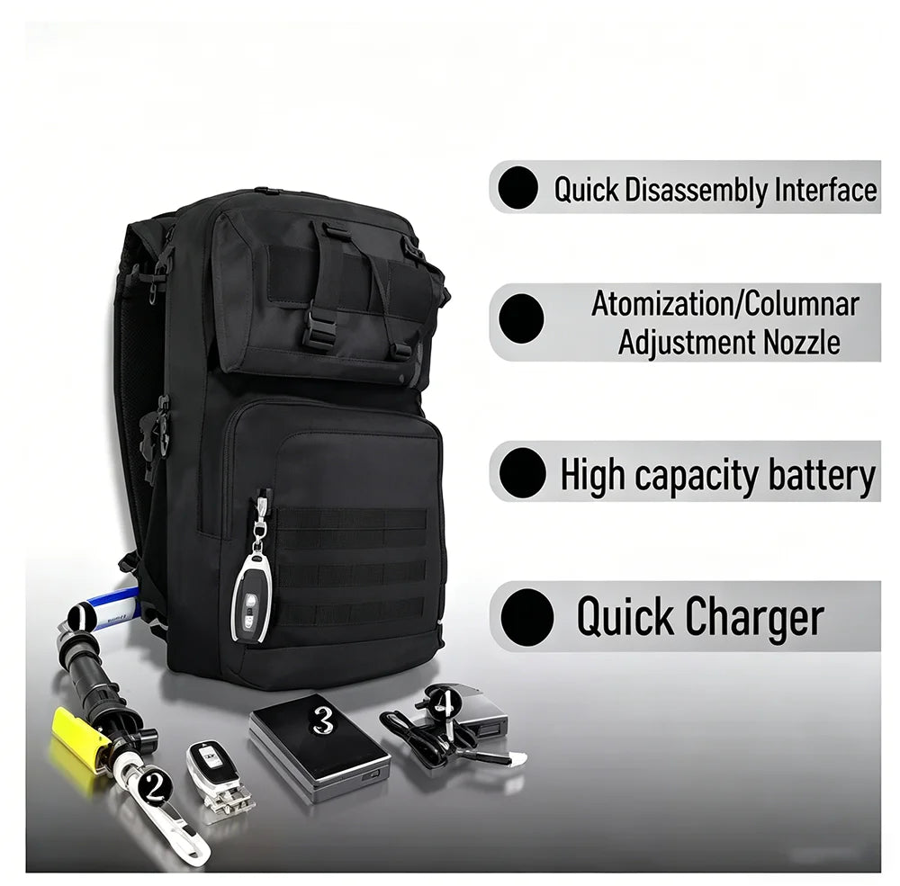 3L Smart Backpack Sprayer Backpack Style Pressure Sprayer Gun Professional Tool for Car Paint Protection Film PPF Installation