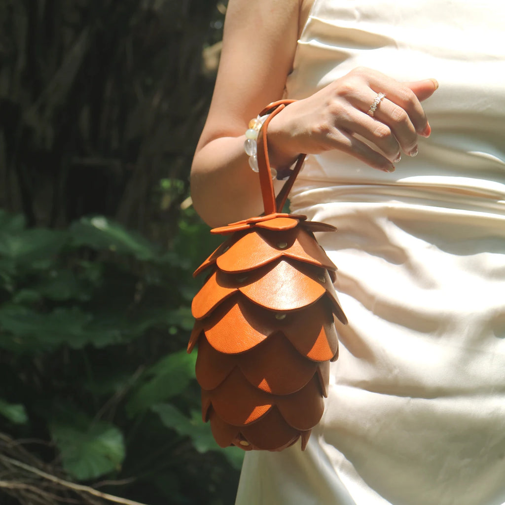 Designer Evening clutch Bag Purses and handbag Women's bag Clutch purse cute funny shape banquet bag brown