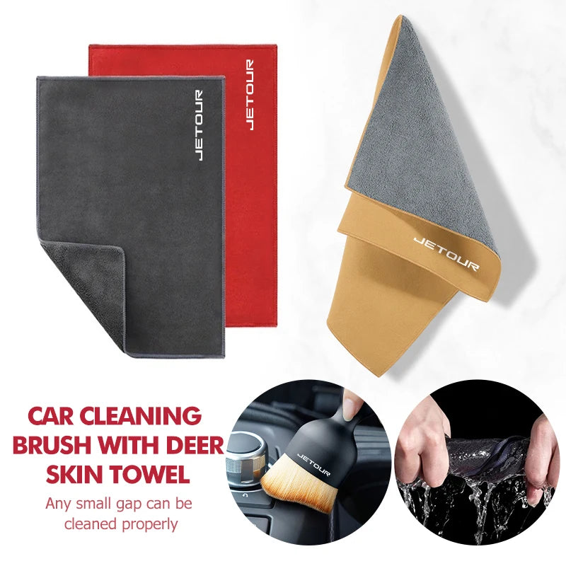 For Jetour Soft Car Interior Detailing Brush Air Vent Dust Cleaner Tool Accessories X70 T1 T2 i-DM X90 X50‌ G700‌ X‌ Traveler‌