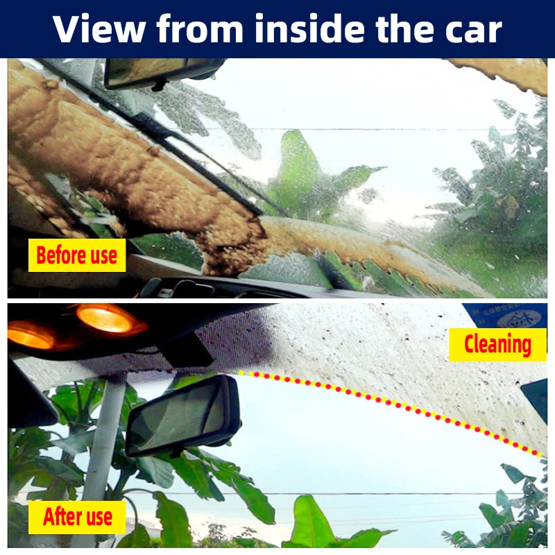 Car Concentrat Wiper Cleaning Agent Decontamination Antifreeze Wiper Essence Glass Degreaser Universal Rainproof Anti-fog Agent