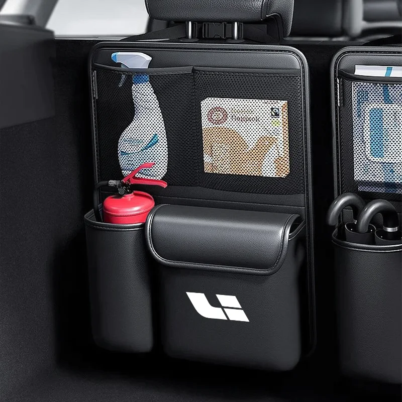 Car Trunk Storage Bag for Li LEADING IDEAL L6 L7 L8 L9 Foldable Tools Organizer Multifunctional Back Seat Hanging Organizer Suv