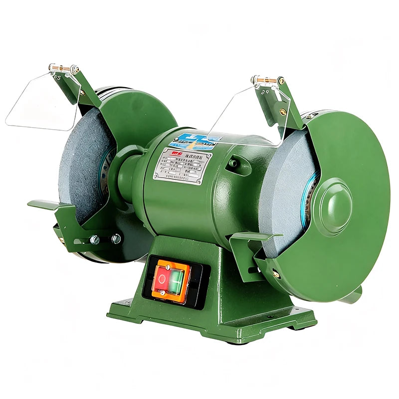 Heavy Duty Industrial Grade Benchtop Dust Sander Electric Knife Sharpener Metal Grinding Machine 220V for Polishing