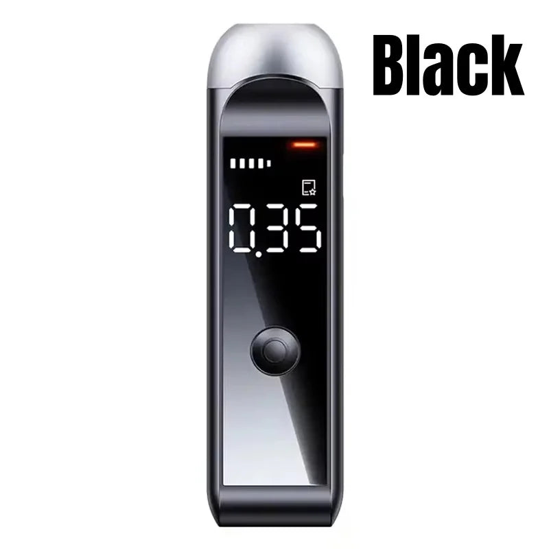 Lenovo Professional High Accuracy Alcohol Breathalyzer Tester Portable Digital Display Car Driver Safety Real Time Fast Response