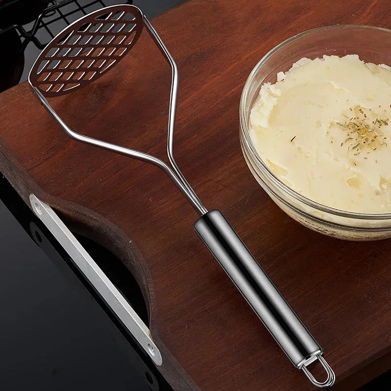 Stainless Steel Potato Mashers Ricers Masher Puree Purple Sweet Potata Pumpkin Grater Kitchen Acceesories Makers Tools Crusher