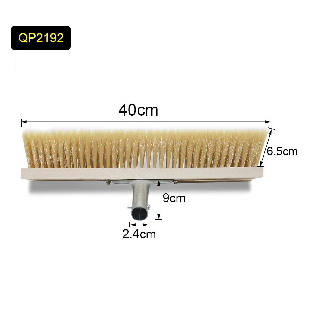 Soft Bristle Car Wash Brush Imitation Bristle Mountable Plus Handle Cleaning Brush Photovoltaic Panel Cleaning Brush Head
