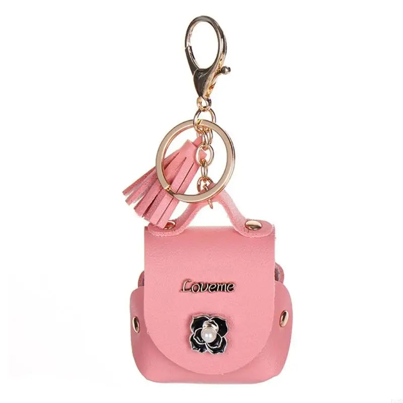 Travel Wireless Earphones Holder Bag Faux Leather Organiser For Daily Use F19E