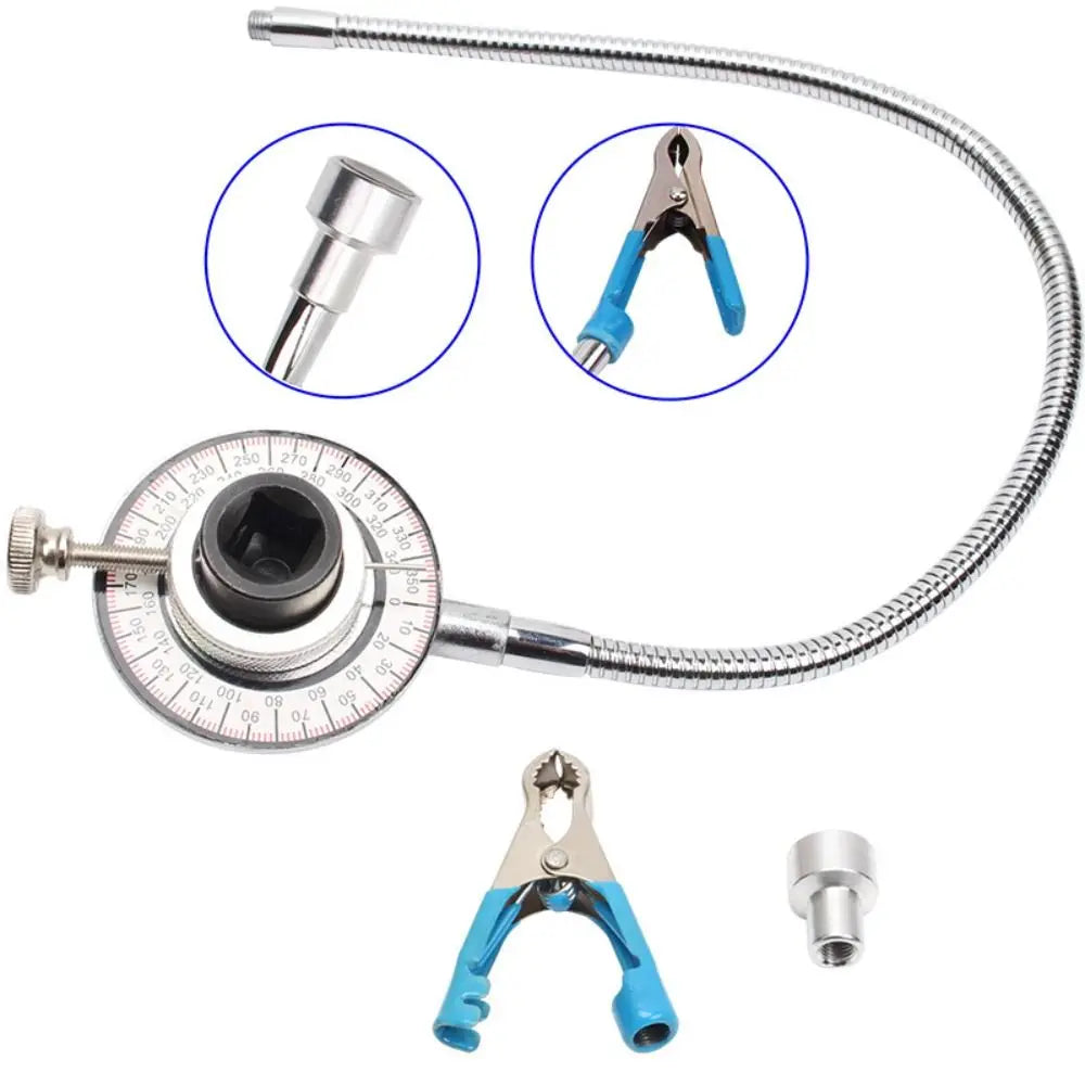 1/2" Drive Torque Angle Gauge 360° Precision Angle Torque Wrench Digital Adjustable Gauge Wrench Set Industrial Use