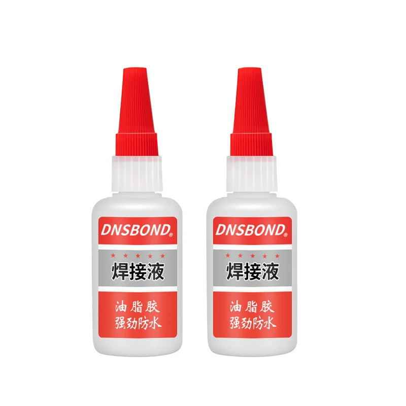 10 Sec Super Oily Glue Strong Bond for Shoes/Glass/Metal/Wood/Plastic Ceramic Quick Dry Industrial Strength Instant Adhesive
