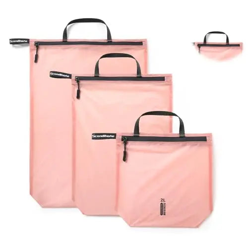 Waterproof Wet Dry Bag for Swimsuit Travel Beach Pool Gym Lightweight Nylon Zipper Organizer Shoe Toiletry Storage Pouch
