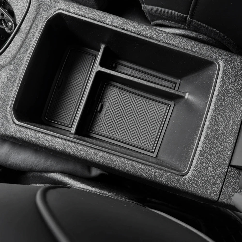 For Audi A3 8Y 2024 2025 2026 Armrest Storage Box Center Console Tray Holder Organizer Plate Stowing Car Interior Accessories