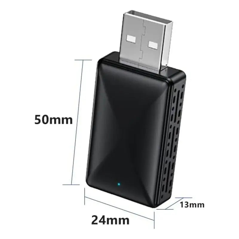 A21E-Car Wireless Carplay&Android Auto Box 2In1 Wired To Wireless Dongle Plug&Play Android AUTO Carplay Adapter Mini AI Box
