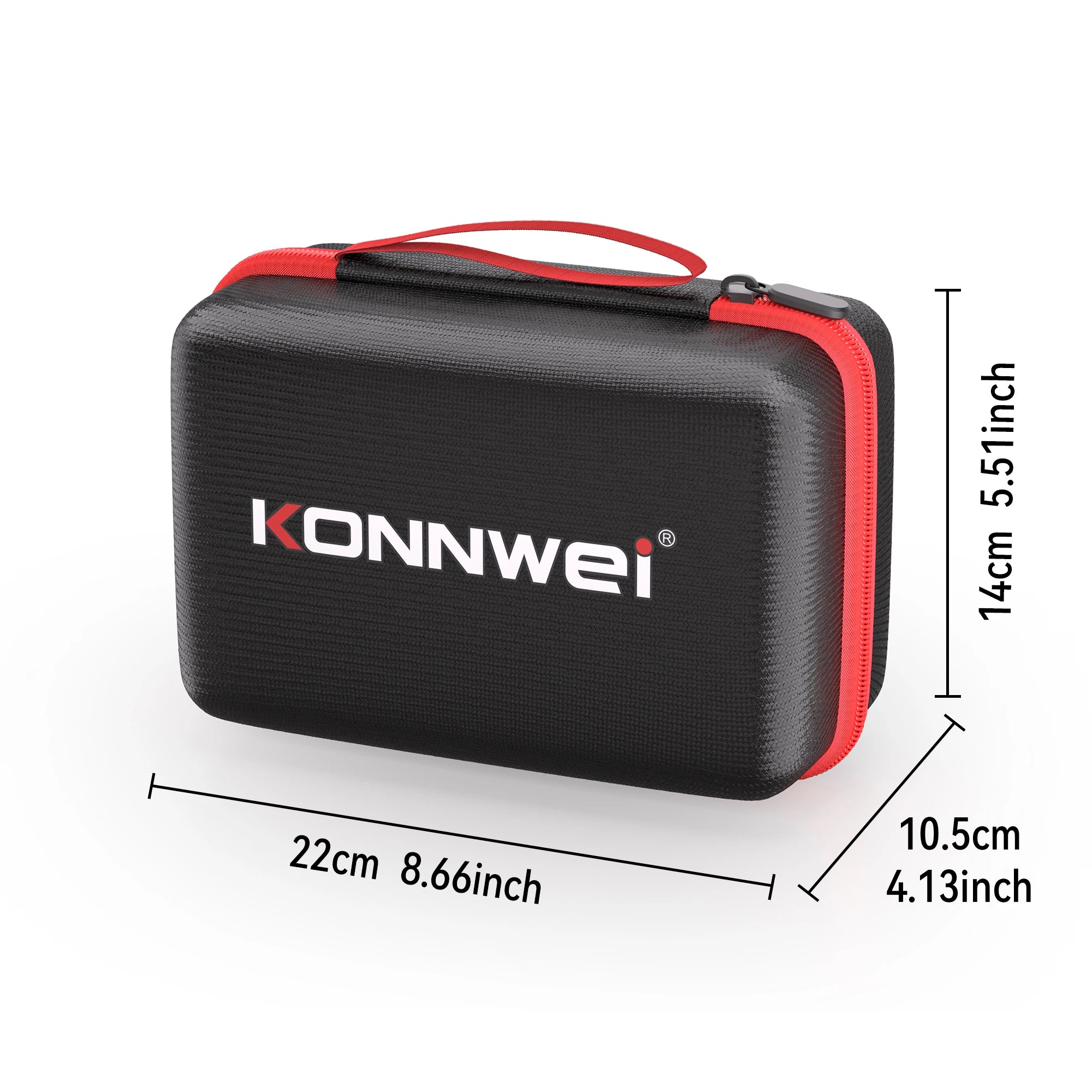 2026 KONNWEI Car Handheld OBD Scanner Storage Box Lightweight Stylish Car Battery Tester Storage Box Car Storage Organiser Box