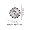 Iced Coffee Quotes Enamel Pin Cartoon Cat Brooches For Women Collar Lapel Pin Dog Badges Party Gifts Clothing Accessories