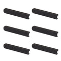 6Pcs For Hymer RV Motorhome Caravan Campervan Windows Drain Vent Cover Black RVs Accessories