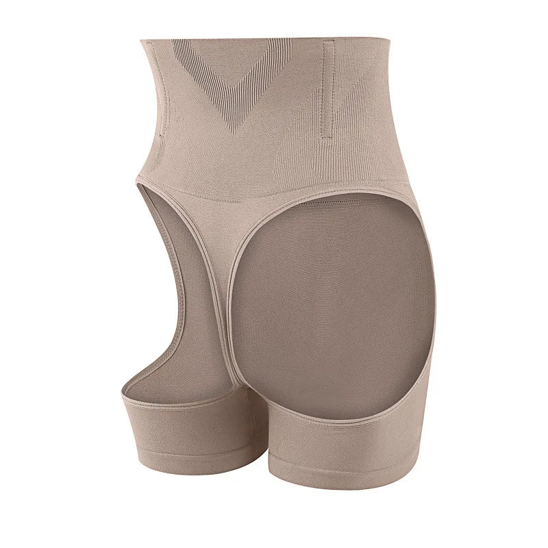 Women High Waist Shaping Control Panty Butt Lifter Shapewear Sexy Show Buttocks Slim Shorts Sexy Underwear Slimming Body Shaper