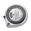 150cm/60inch BMI Calculator with Push-Button Retract Design BMI Measuring Tape