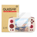 For Anbernic RG Cube Screen Protector Film 9H Hardness HD Screen Protective Film Tempered Glass Protective Film Game Accessories