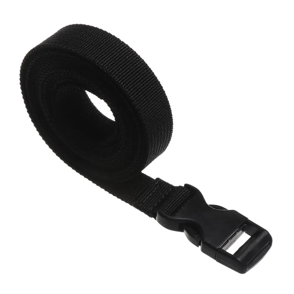 Durable Sleeping Bag Tighten Outdoor Camping Tool Nylon Cargo Tie Belt Strap Travel Tied Kits Down Luggage Holder