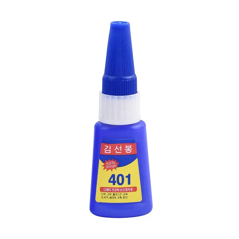 401Glue Instant Fast Adhesive Stronger Super Glue Multi-Purpose Fix Super Strong Liquid Colorless Adhesive Glue For Wood Plastic