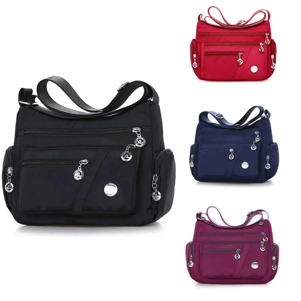 Women Cossbody Bag Waterproof Shoulder Bag Tote Casual Nylon Purse Handbag RFID Lightweight Messenger Bag