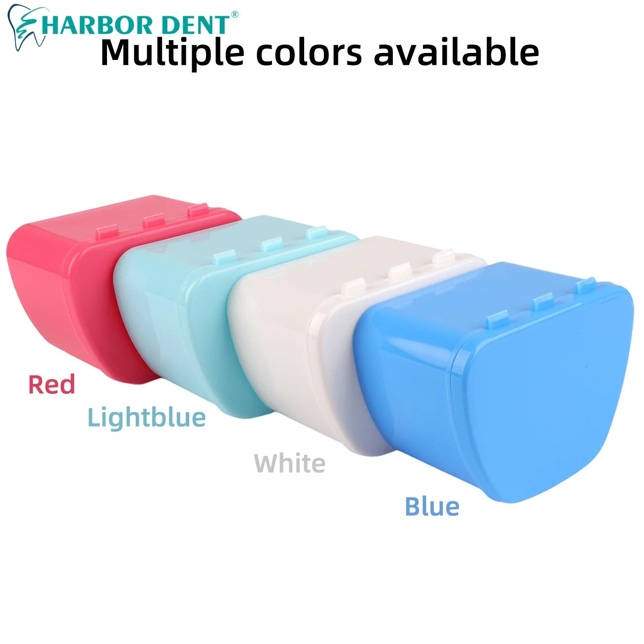 Professional Denture & Retainer Cleaning Case Box - Orthodontic Mouth Guard Holder for Travel Storage, Oral Hygiene Care Or Cle