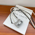 2023 Luxury Gold Mini Crossbody Bag For Women Designer Square Box Bag Vintage Pearl Chain Cross Body Bag Fashion lipstick Pouch