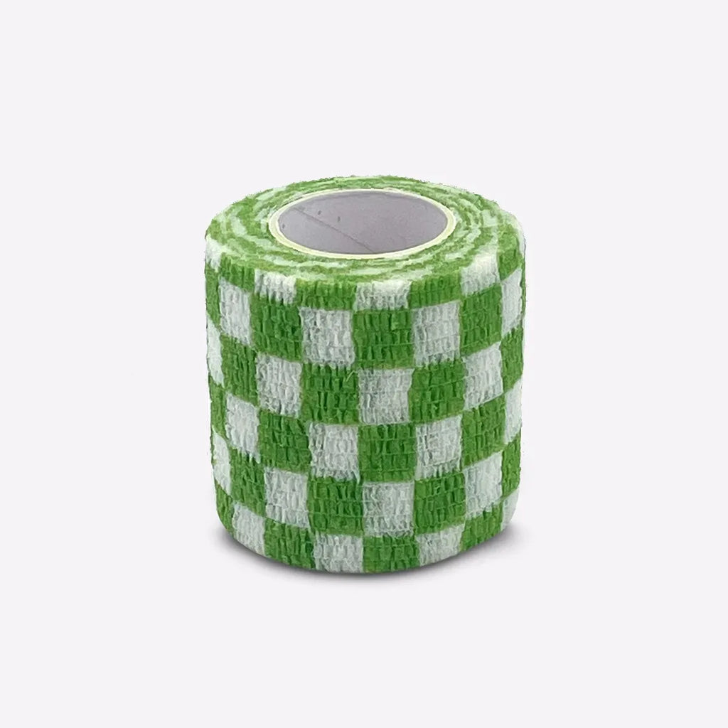 Printed Self Elastic Adhesive Athletic Tape Wraps 2.5cm Sports Colorful Bandage for Tattooing Finger Joint Knee Pet