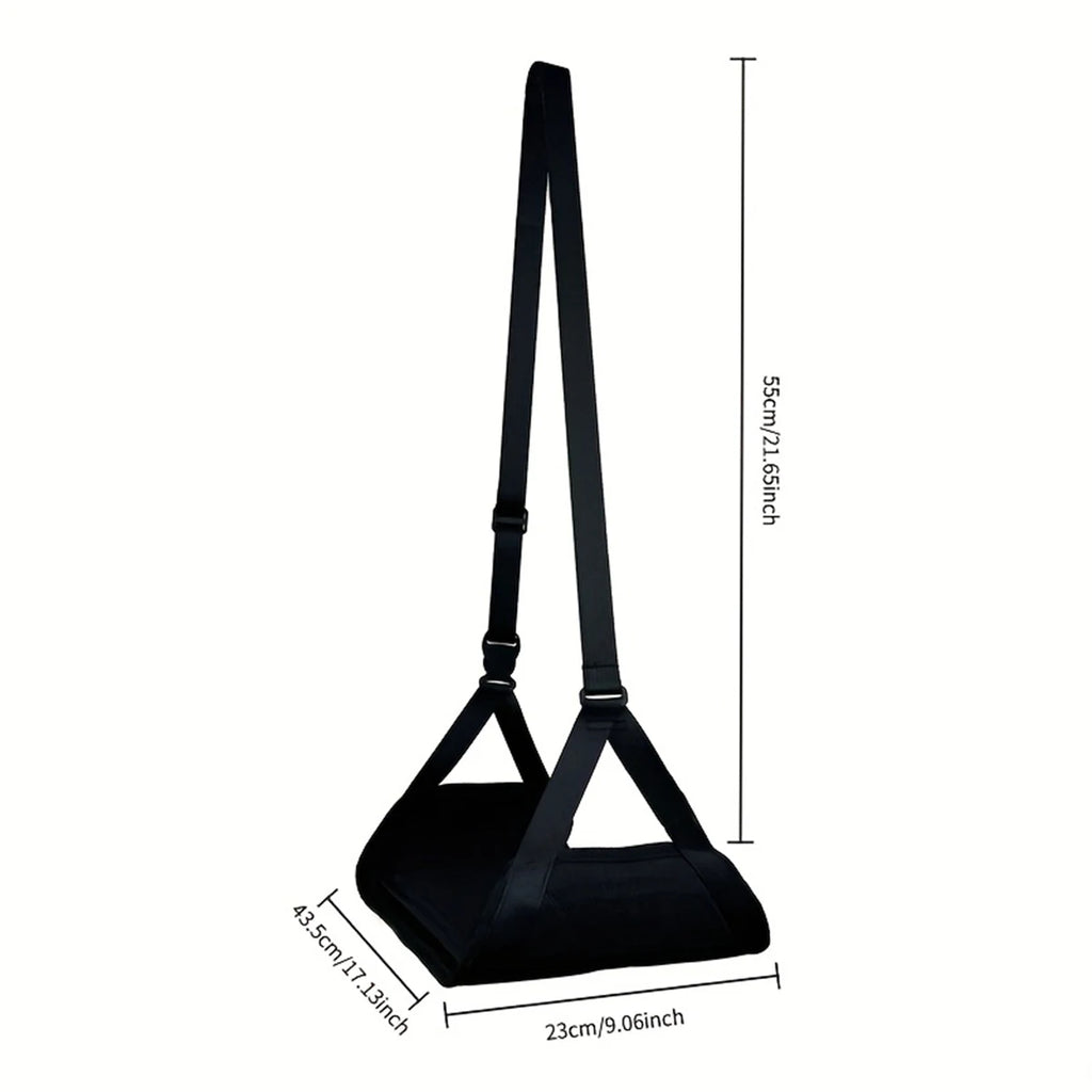 The 1PC Travel Rest Hammock Can Be Used to Store Office Nap Footrests, High-Speed Rail Seat Footrests, and Airplane Hammocks