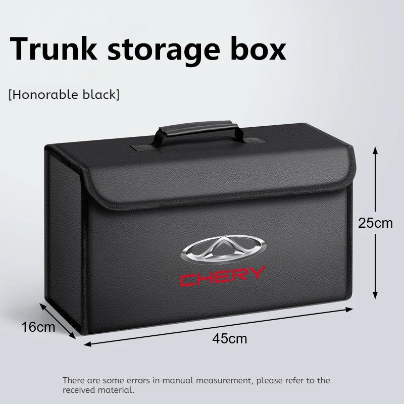 Car Trunk Storage Box Organizer Stowing Tidying Container Bag For CHERY TIGGO 2 5 4 TIGGO7 PRO TIGGO8 Plus 9 ARRIZO 6 8 2025