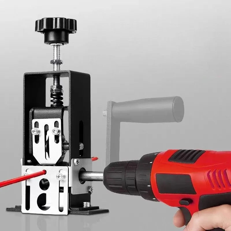 Portable Manual Wire Stripper Tool 1 25mm Cable Stripping Machine with Hand Crank Electric Drill for Electrician DIY Home Repair