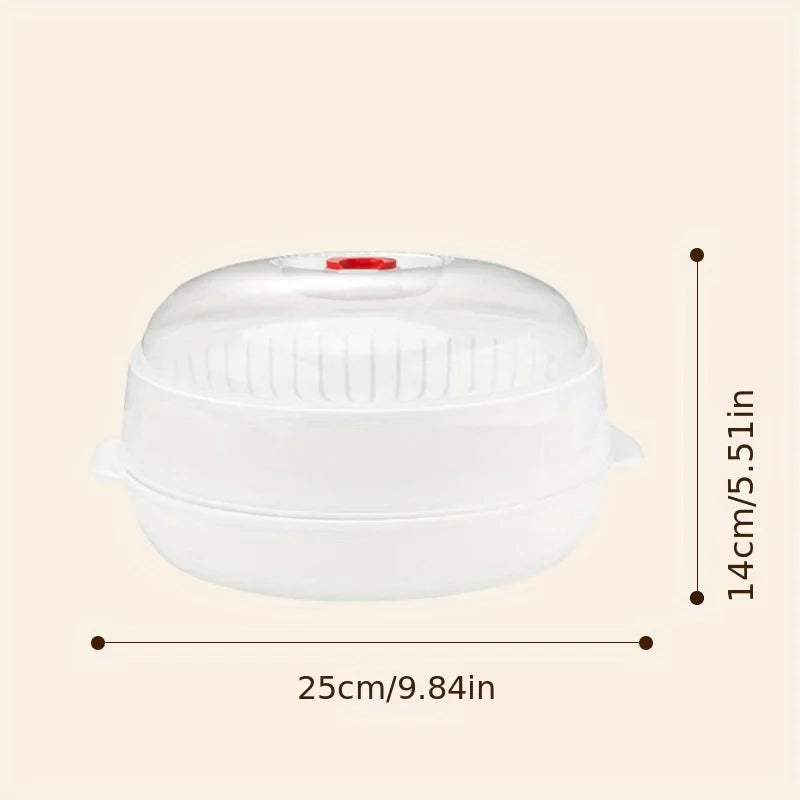 Boost your cooking skills with our microwave steamer box steamed bun multilayer container multifunctional heating appliance
