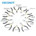 11pcs Jewelers Pliers Set Wire Wrapping Hobby 5" Mini Pliers Multi Types Carbon Steel Multifunctional Hand Tools